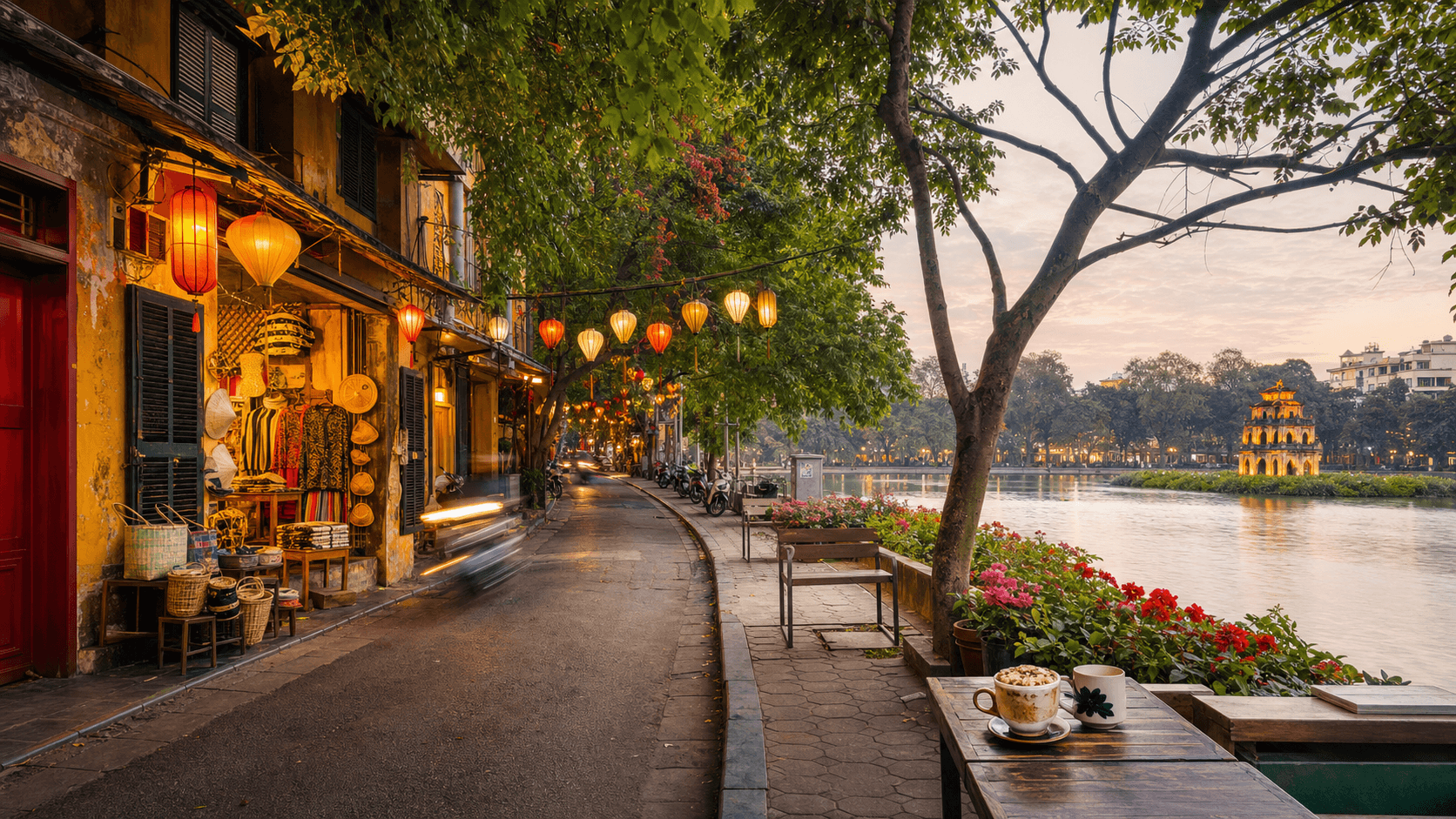 Hanoi travel discovery scene